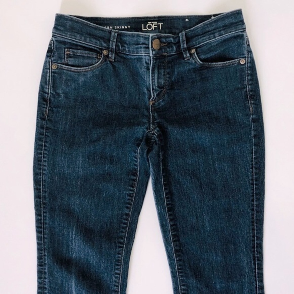 LOFT  Ann Taylor Modern Skinny women blue Jeans NWOT